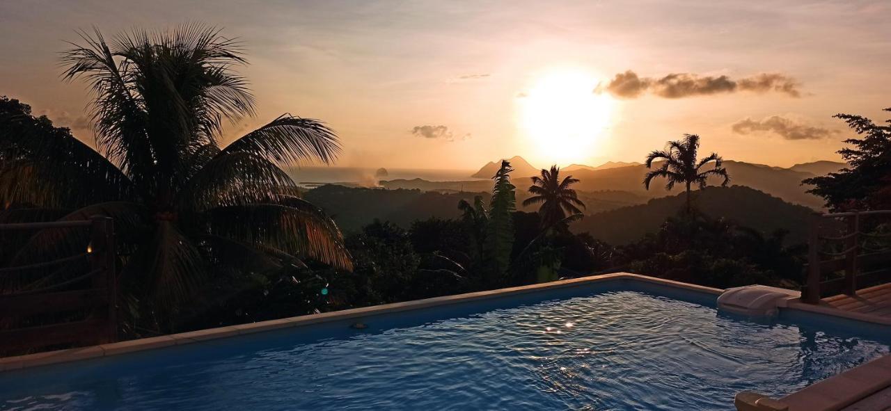 Villa Cosaroe 6-14 Pers Piscine Et Superbe Vue Mer Panoramique Riviere-Salee エクステリア 写真