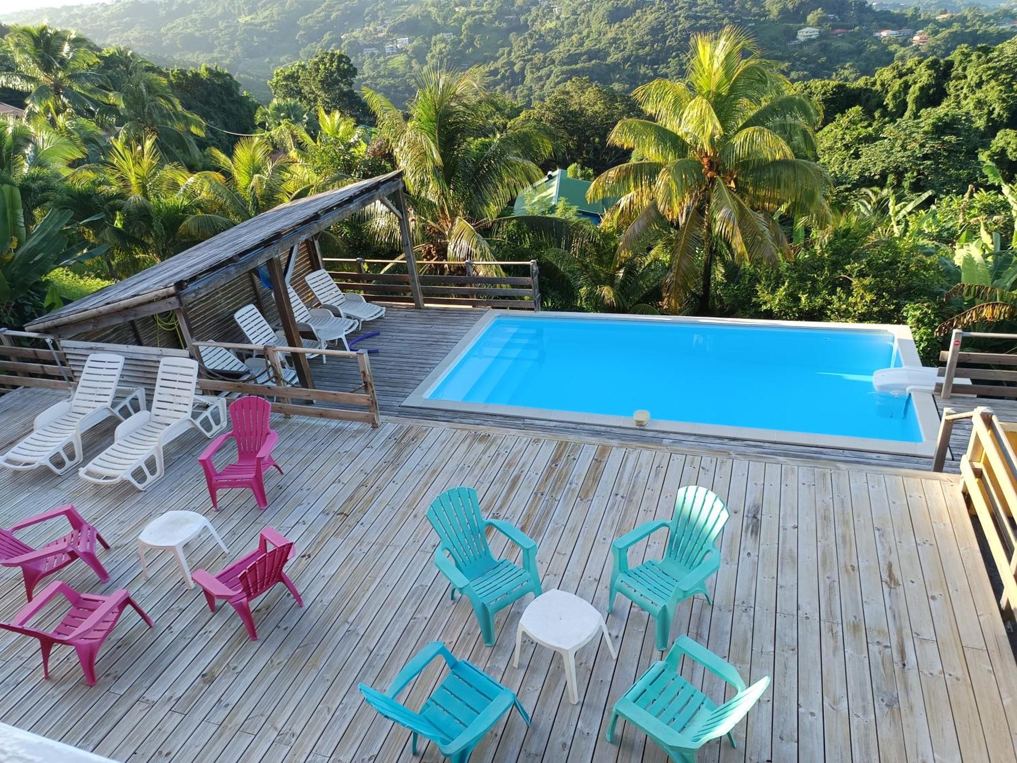Villa Cosaroe 6-14 Pers Piscine Et Superbe Vue Mer Panoramique Riviere-Salee エクステリア 写真